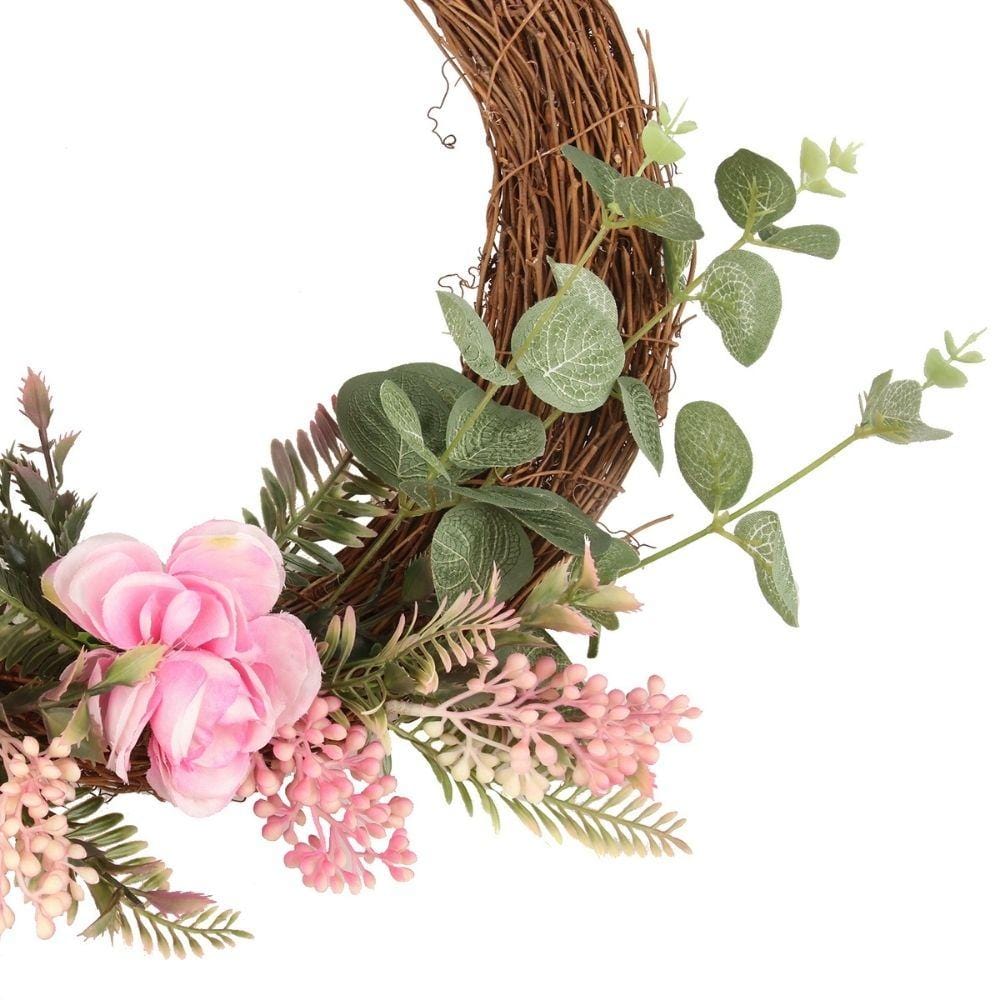 Rosalie Artificial Floral Wreath 19.7''