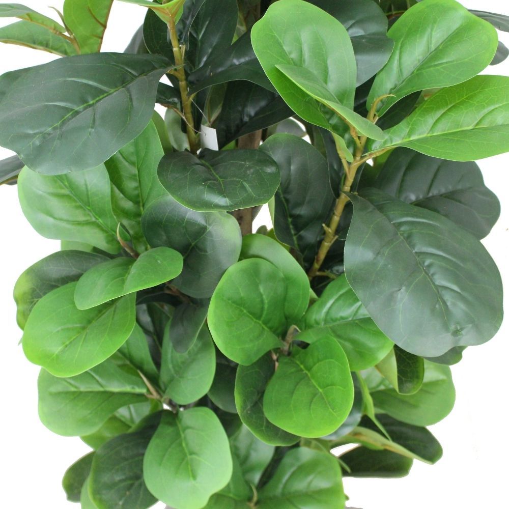 Guatape Artificial Fiddle Leaf Potted Plant (Multiple Sizes)