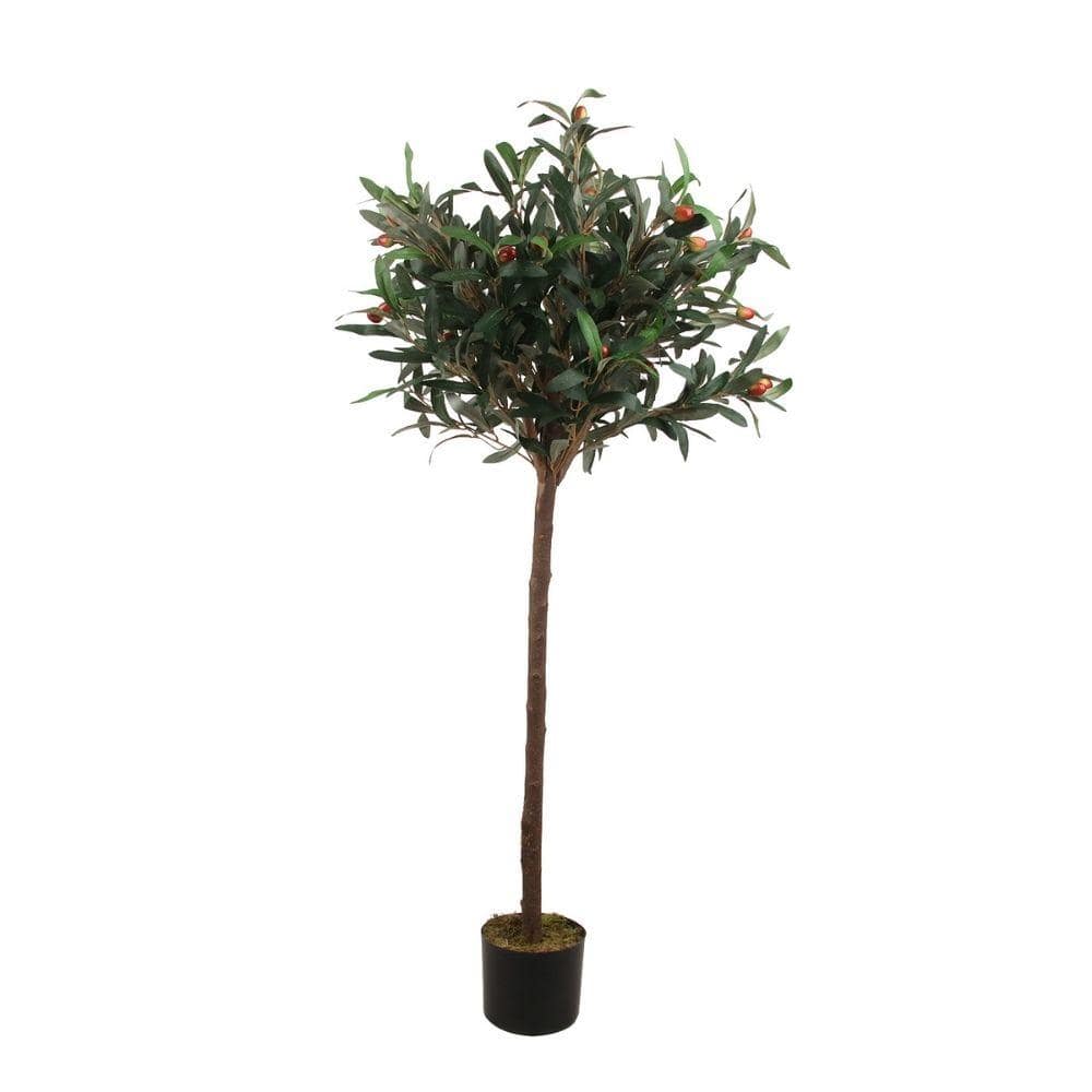 Obee Artificial Olive Tree Potted Plant 4.3'