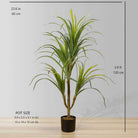 AGA ARTIFICIAL AGAVE POTTED PLANT 47'' ArtiPlanto