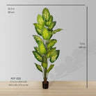 DIRA Artificial Evergreen Potted Plant (MULTIPLE SIZES) ArtiPlanto