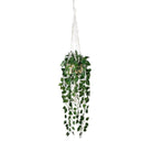 Elrey Faux Potted Macrame Hanging Plant (4.7 Feet) ArtiPlanto