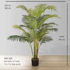 HAWAII Artificial Palm Tree Potted Plant (Multiple Sizes) ArtiPlanto