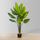 JAVI Artificial Spathiphyllum Leaf Potted Plant 51" ArtiPlanto