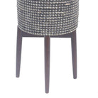 JAX -Black Mid-Century Planter With Turned Leg Stand ArtiPlanto