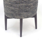 JAX -Black Mid-Century Planter With Turned Leg Stand ArtiPlanto
