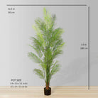 JULE ARTIFICIAL ARECA PALM TREE POTTED PLANT (multiple sizes) ArtiPlanto