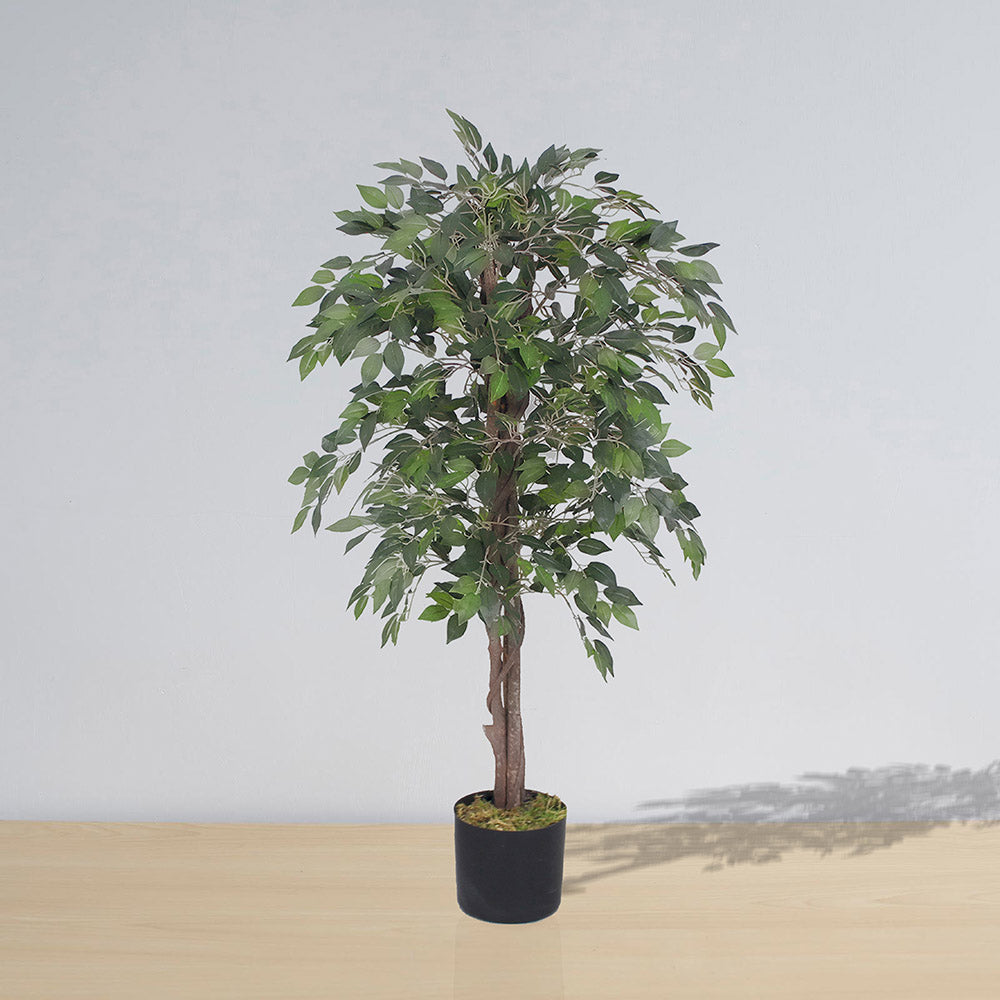 Yali Artificial Ficus Potted Plant 4'