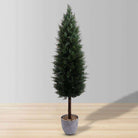 LEEDS Faux Potted Cedar Topiary Plant (Multiple Size) ArtiPlanto