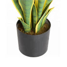 LETI Artificial Snake Sansevieria Potted Plant 21'' ArtiPlanto