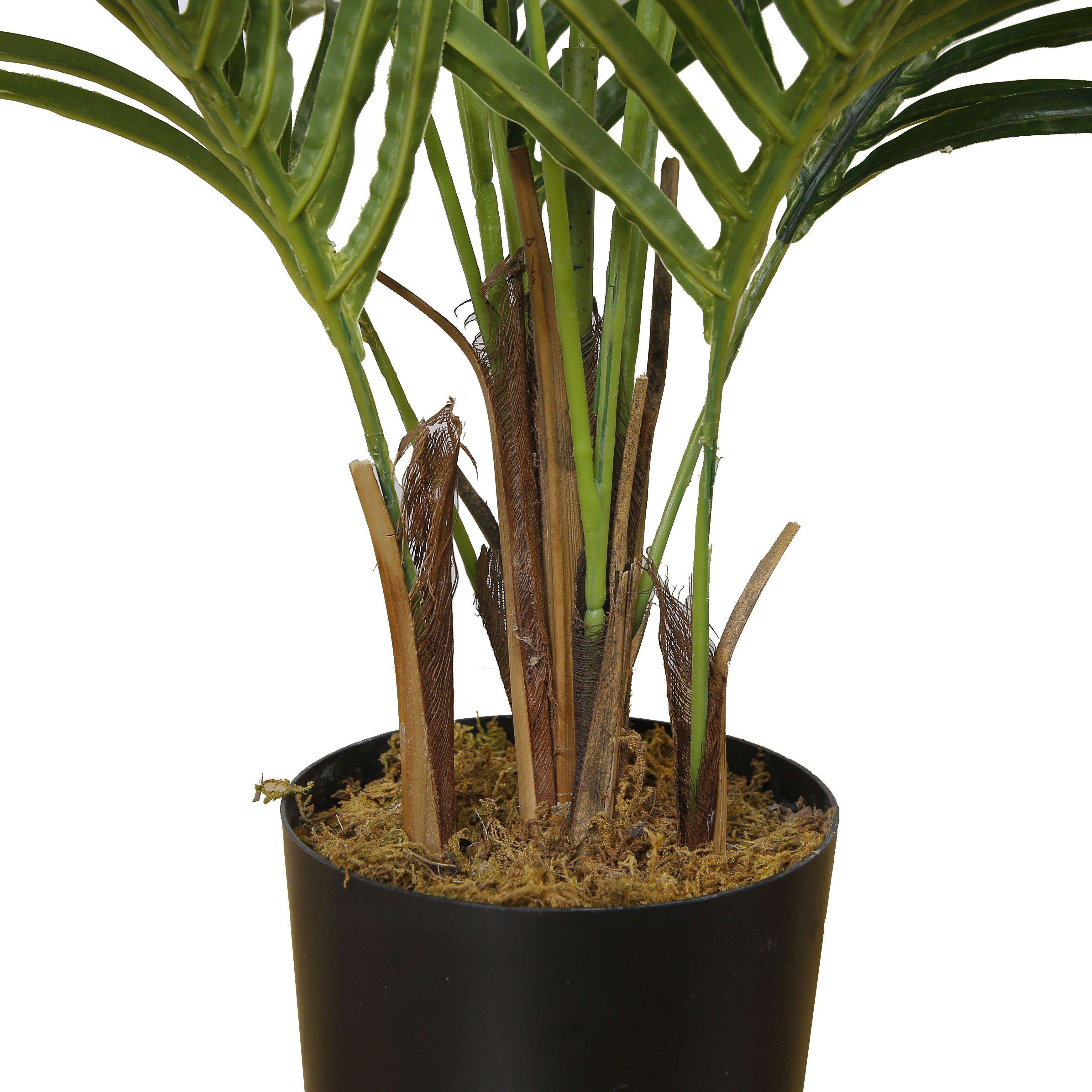 LOLO Artificial Hawaii Palm Potted Plant 3' ArtiPlanto