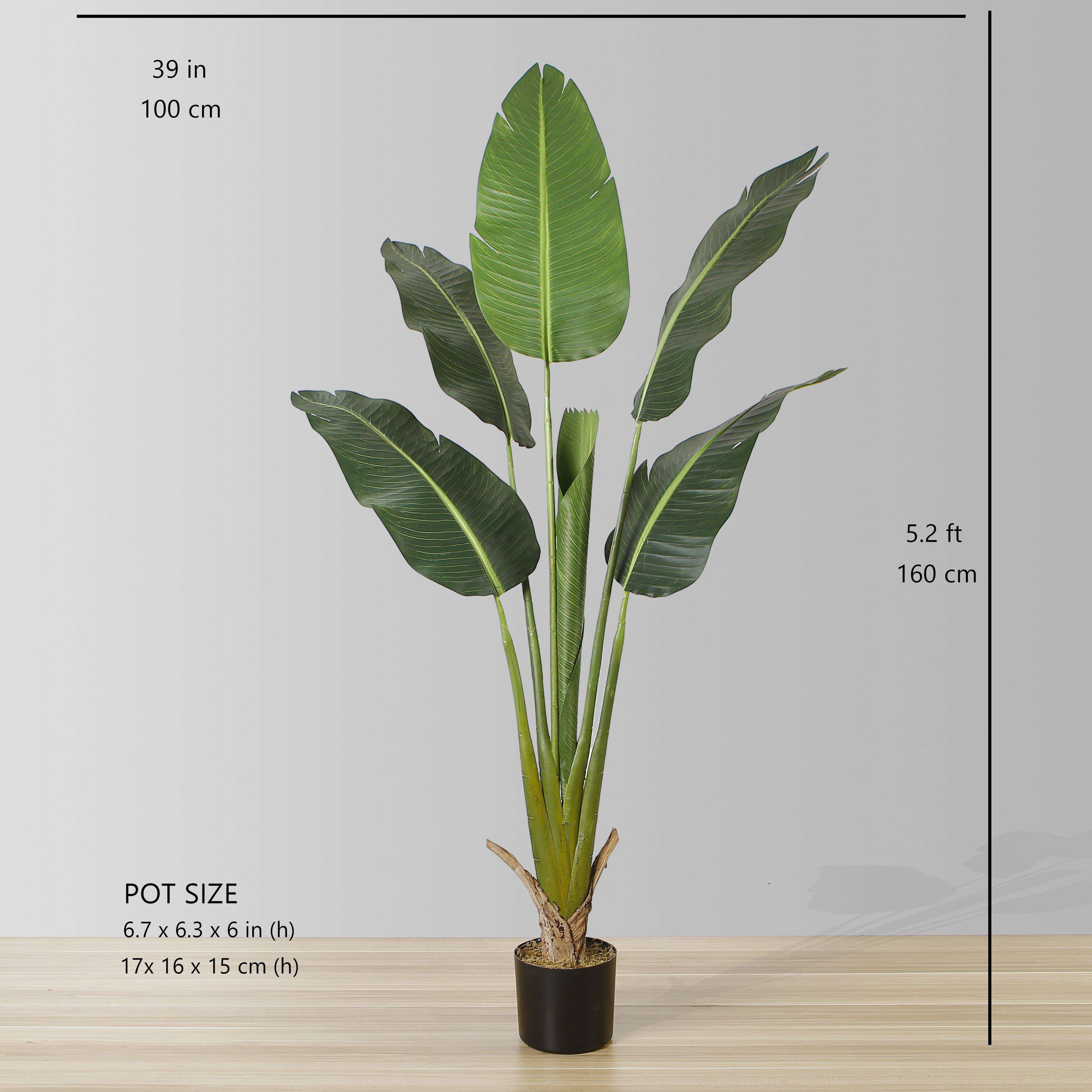 LUCA Artificial Bird Of Paradise Potted Plant (Multiple Sizes) ArtiPlanto