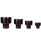LUPE - Copper Mid-Century Mushroom Planter (Multiple Sizes) ArtiPlanto