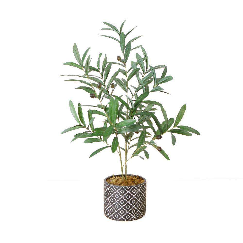 Madero Potted Faux Olive Plant ArtiPlanto
