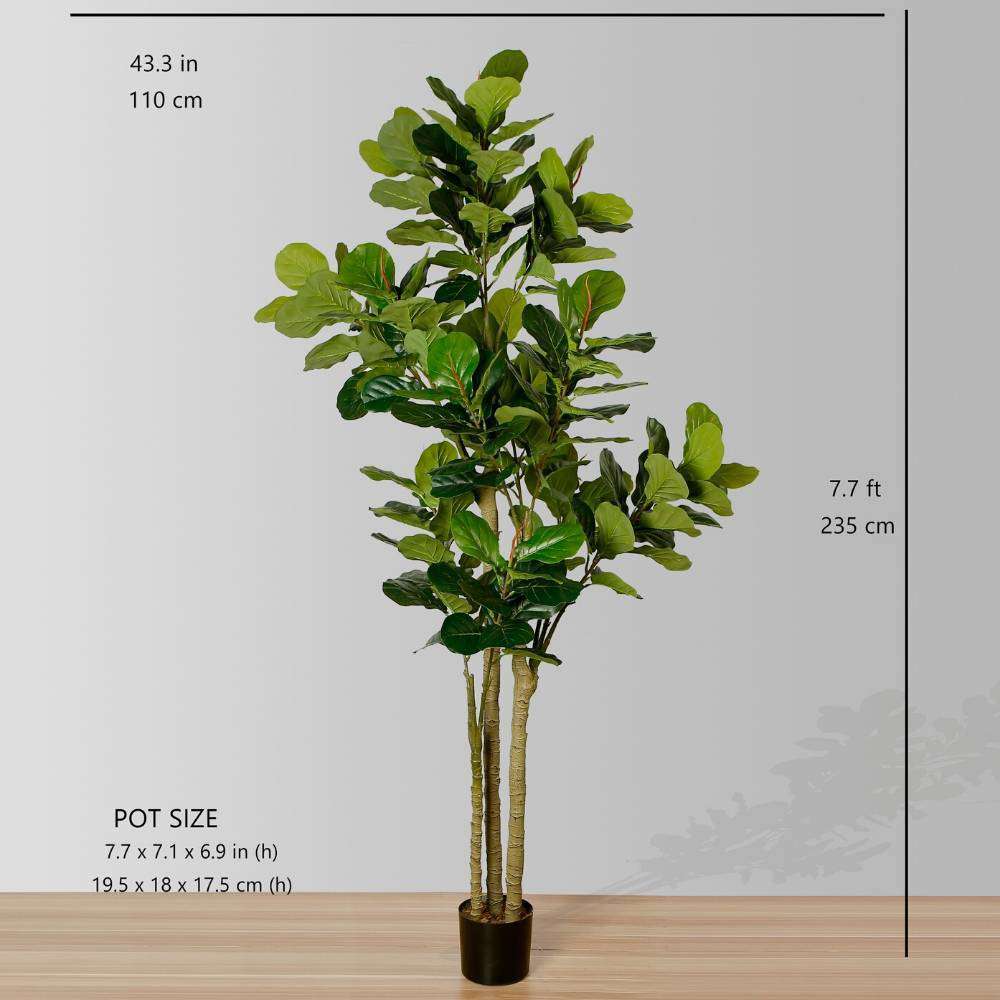 NORA Artificial Fiddle Leaf Potted Plant (Multiple Sizes) ArtiPlanto
