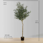 OLI ARTIFICIAL OLIVE TREE POTTED PLANT (Multiple Sizes) ArtiPlanto