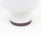 PERLA - White Bamboo Mid-Century Mushroom Planter ArtiPlanto