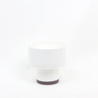 PERLA - White Bamboo Mid-Century Mushroom Planter ArtiPlanto