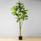 PIÑA Artificial Fiddle Leaf Potted Plant 5' ArtiPlanto