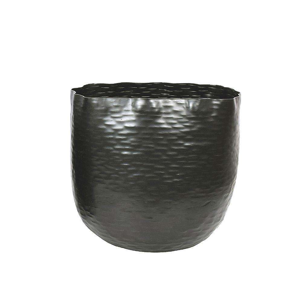 Ponche - Brass Black Basket Planter ArtiPlanto