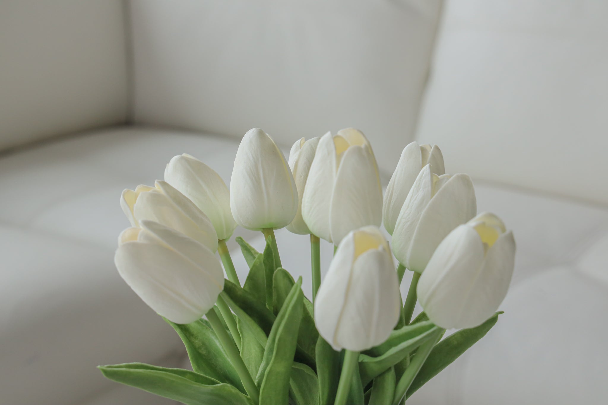 Nira Artificial 10Pcs Tulip Bouquet 13''X5''