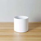 SHIRA WHITE PLANTER WITH HAIRPIN LEGS (61CM) ArtiPlanto
