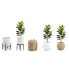 VERO Artificial Rubber Potted Plant 39'' ArtiPlanto