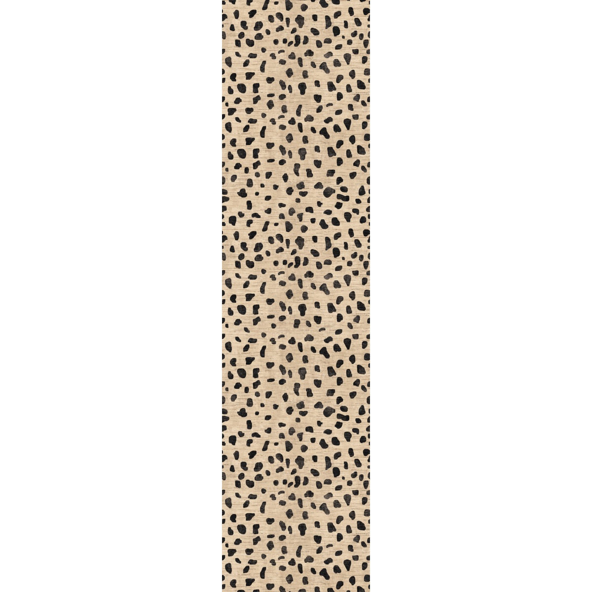 Cheetah Natural Black Rug