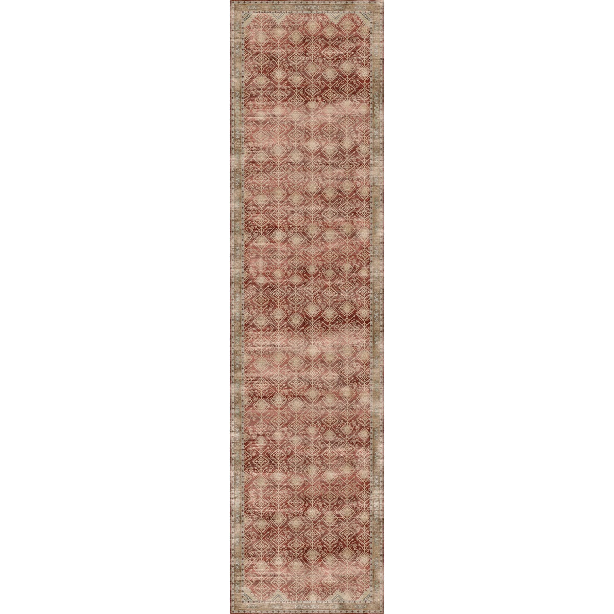 Wilma Natural Red Rug