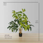 XAVI ARTIFICIAL FISHTAIL PALM TREE POTTED PLANT (MULTIPLE SIZES) ArtiPlanto
