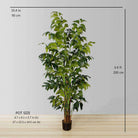 XAVI ARTIFICIAL FISHTAIL PALM TREE POTTED PLANT (MULTIPLE SIZES) ArtiPlanto