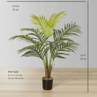 XELO Artificial Hawaii Kwai Palm Tree Potted Plant (MULTIPLE SIZES) ArtiPlanto