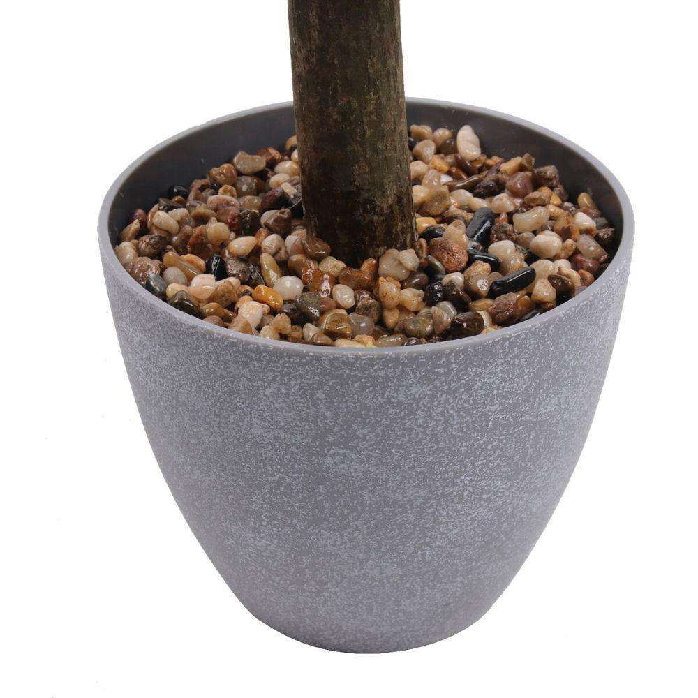 YORK Faux Potted Boxwood Topiary Plant 3' ArtiPlanto