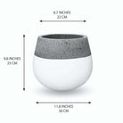 ZAMORA CEMENT PLANTER (Multiple Sizes) ArtiPlanto