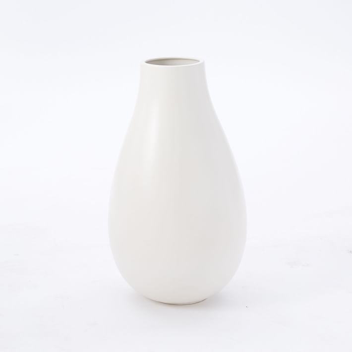Oversized White Vase Collection