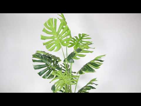 best fake monstera plant Artiplanto | Rita Monstera Artificial Potted Plant